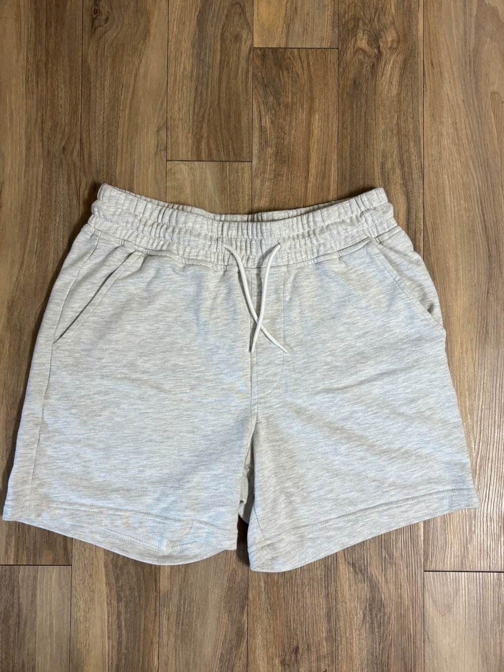 Original Use Light Gray Athletic Drawstring Shorts
